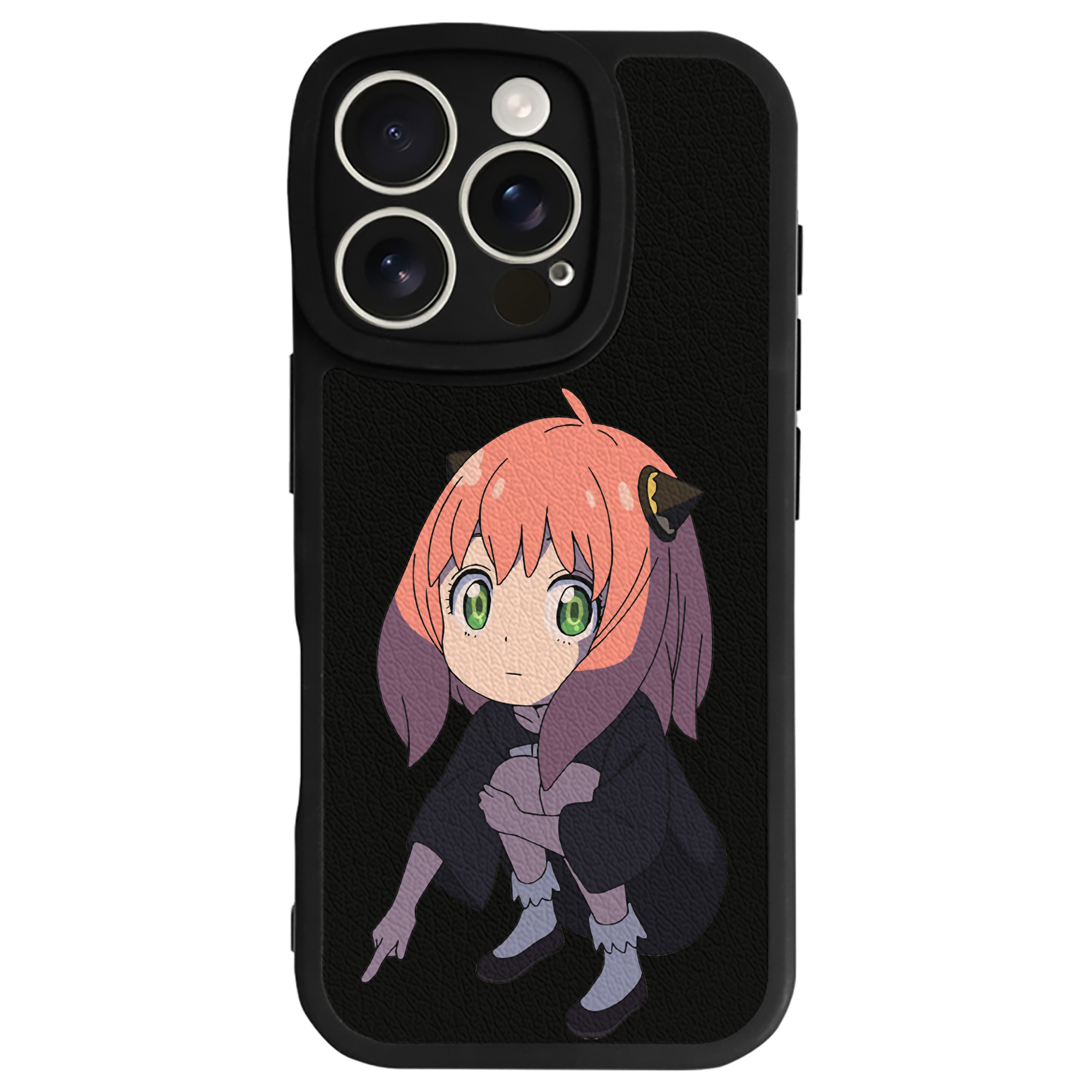 （画像用） SPY×FAMILY间谍家家酒 【iPhone 16シリーズ対応】シリコンスマホケース（レザー調） 材質：シリコン